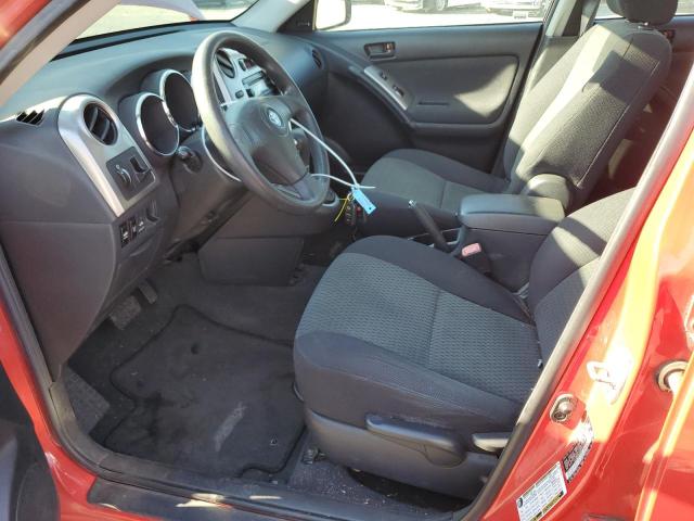 2T1KR32E18C711684 - 2008 TOYOTA COROLLA MA XR RED photo 7