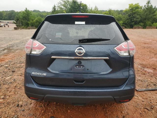 KNMAT2MT1FP546625 - 2015 NISSAN ROGUE S BLUE photo 6