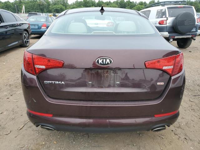 5XXGM4A70DG091264 - 2013 KIA OPTIMA LX BURGUNDY photo 6