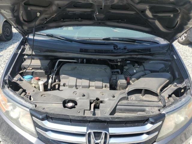 5FNRL5H45HB025346 - 2017 HONDA ODYSSEY EX GRAY photo 12