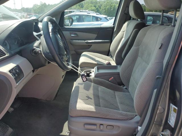 5FNRL5H45HB025346 - 2017 HONDA ODYSSEY EX GRAY photo 7