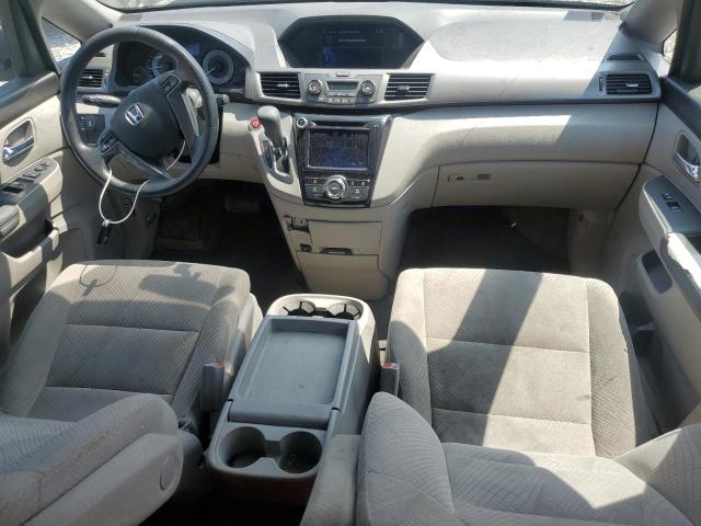 5FNRL5H45HB025346 - 2017 HONDA ODYSSEY EX GRAY photo 8