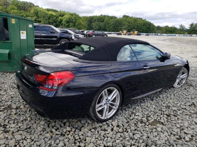 WBAYP1C57DDX00699 - 2013 BMW 650 XI BLUE photo 3