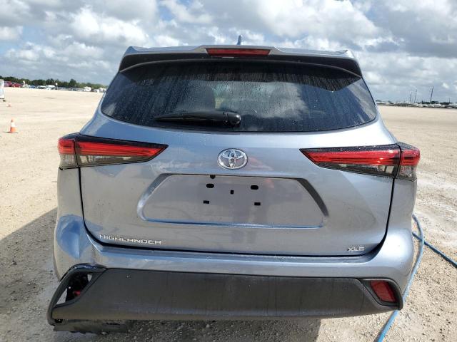 5TDGZRAH4MS050593 - 2021 TOYOTA HIGHLANDER XLE Turkuaz foto 6