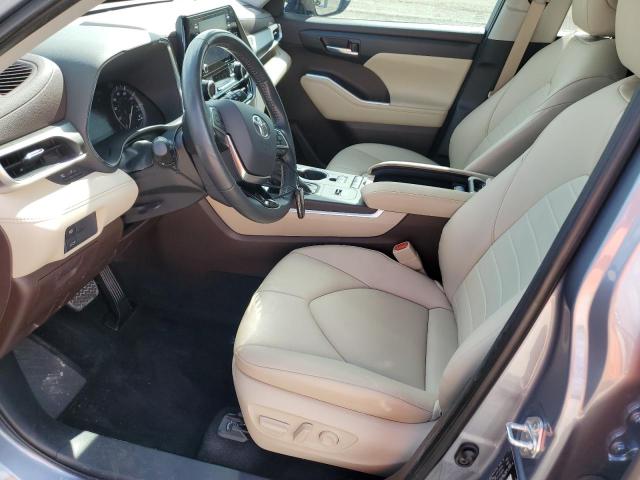 5TDGZRAH4MS050593 - 2021 TOYOTA HIGHLANDER XLE Turkuaz foto 7