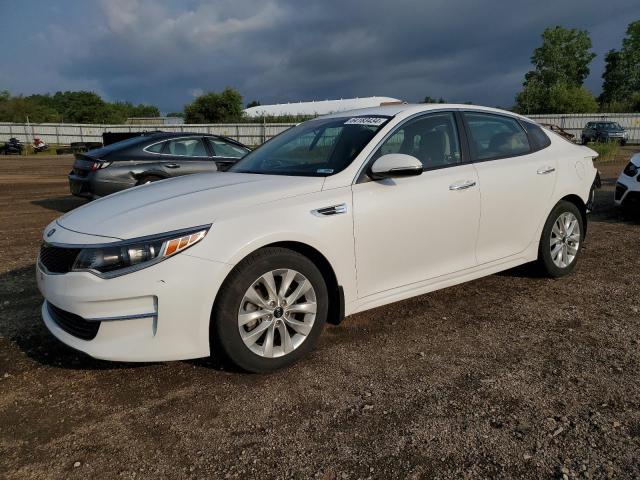 5XXGT4L38JG265915 - 2018 KIA OPTIMA LX WHITE photo 1