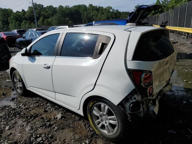 1G1JC6SH7F4153910 - 2015 CHEVROLET SONIC LT WHITE photo 2