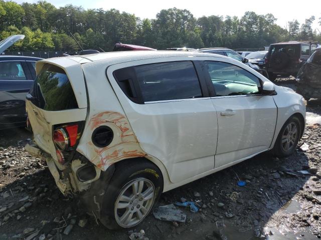 1G1JC6SH7F4153910 - 2015 CHEVROLET SONIC LT WHITE photo 3