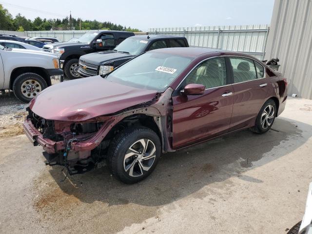 1HGCR2F32GA197355 - 2016 HONDA ACCORD LX BURGUNDY photo 1