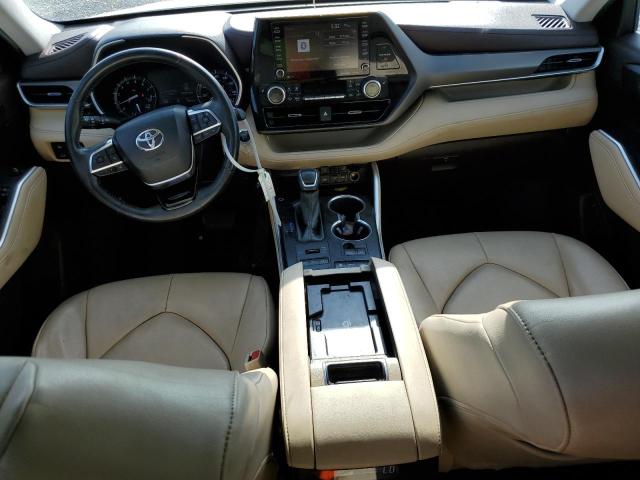 5TDGZRBH5LS509255 - 2020 TOYOTA HIGHLANDER XLE Biały zdjęcie 8