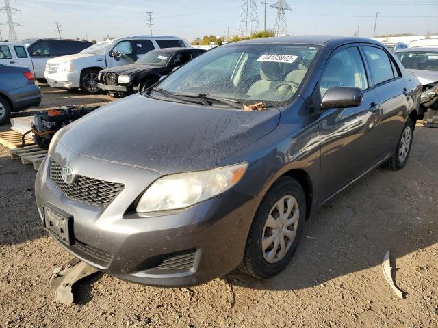 JTDBL40E39J033066 - 2009 TOYOTA COROLLA BASE GRAY photo 2