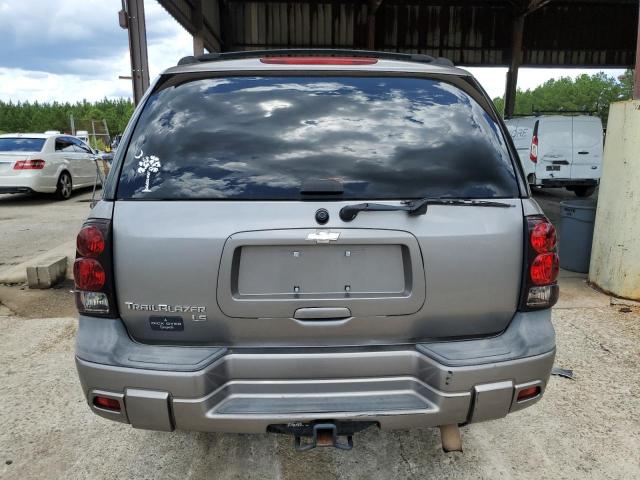 1GNDS13S562124977 - 2006 CHEVROLET TRAILBLAZE LS GRAY photo 6