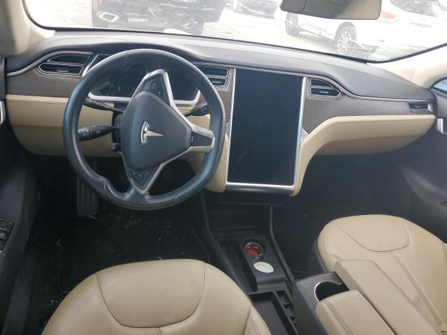 5YJSA1AG7DFP12228 - 2013 TESLA MODEL S RED photo 8