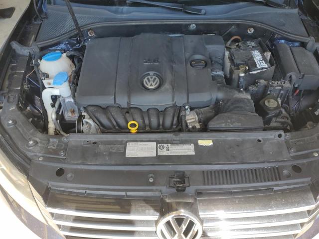 1VWAP7A32EC004832 - 2014 VOLKSWAGEN PASSAT S BLUE photo 11