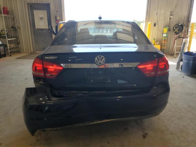 1VWAP7A32EC004832 - 2014 VOLKSWAGEN PASSAT S BLUE photo 6