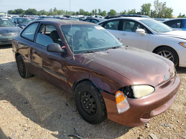 KMHVD14NXTU189870 - 1996 HYUNDAI ACCENT BASE BROWN photo 4