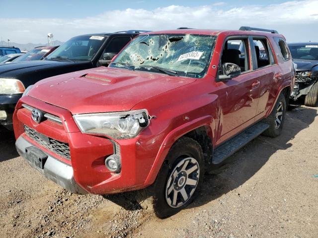 JTEPU5JR3M5929746 - 2021 TOYOTA 4RUNNER SR5/SR5 PREMIUM RED photo 1