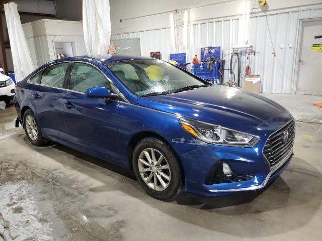 5NPE24AF0KH761093 - 2019 HYUNDAI SONATA SE 蓝色 照片 4