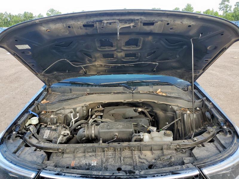 1FMSK7DH7LGB63263 - 2020 FORD EXPLORER XLT BLUE photo 12