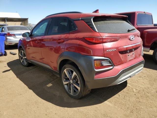 KM8K5CA50MU634411 - 2021 HYUNDAI KONA ULTIMATE RED photo 2