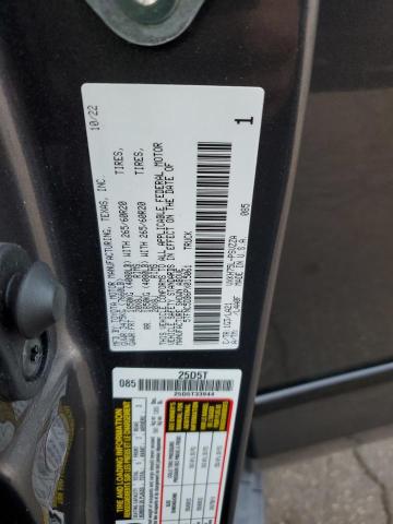 5TFNC5DB6PX015061 - 2023 TOYOTA TUNDRA CREWMAX PLATINUM 黑色 照片 12