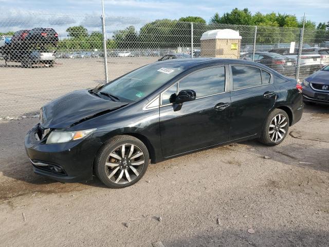 19XFB2F9XFE222342 - 2015 HONDA CIVIC EXL შავი ფოტო 1