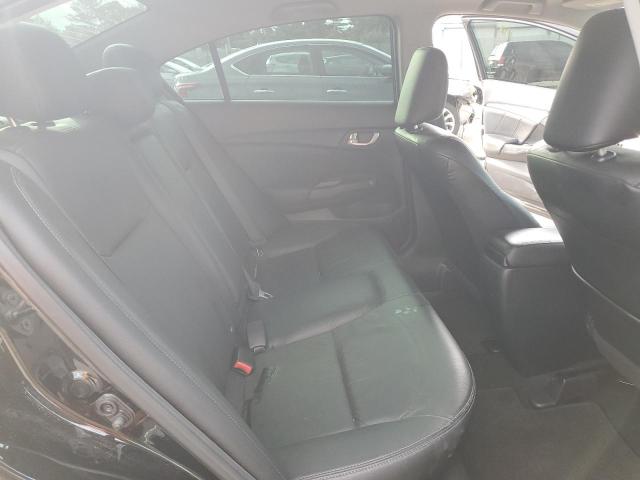 19XFB2F9XFE222342 - 2015 HONDA CIVIC EXL შავი ფოტო 10