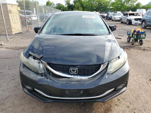 19XFB2F9XFE222342 - 2015 HONDA CIVIC EXL შავი ფოტო 5