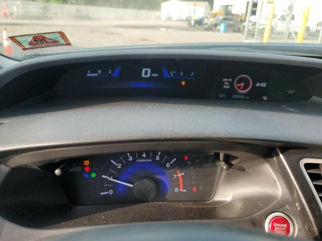 19XFB2F9XFE222342 - 2015 HONDA CIVIC EXL შავი ფოტო 9