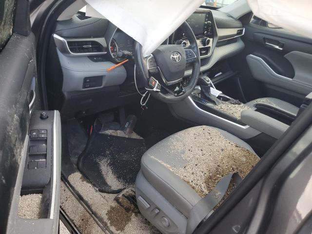 5TDGZRAH4MS059410 - 2021 TOYOTA HIGHLANDER XLE Boz foto 8