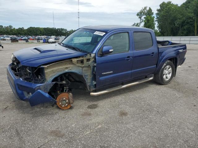 3TMJU4GN1EM166095 - 2014 TOYOTA TACOMA DOUBLE CAB PRERUNNER BLUE photo 1