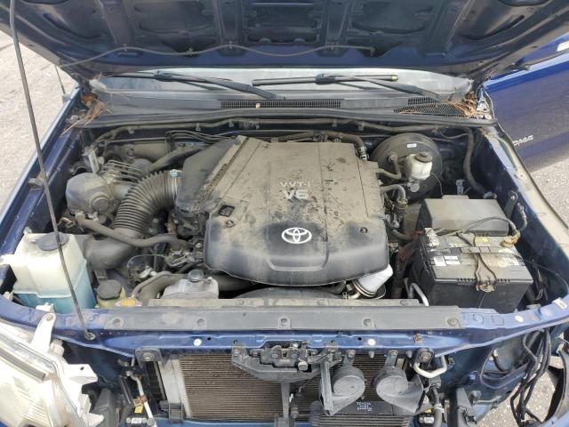3TMJU4GN1EM166095 - 2014 TOYOTA TACOMA DOUBLE CAB PRERUNNER BLUE photo 11