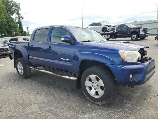 3TMJU4GN1EM166095 - 2014 TOYOTA TACOMA DOUBLE CAB PRERUNNER BLUE photo 4