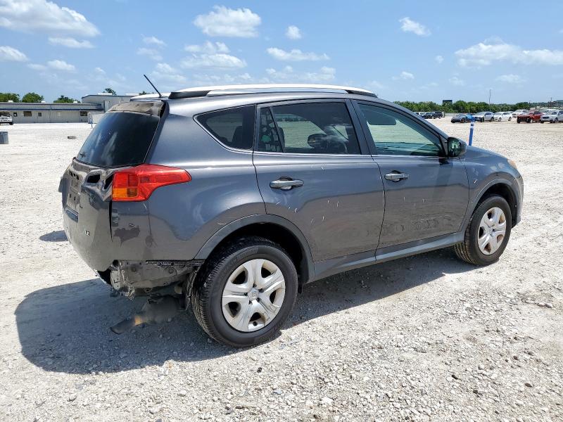 2T3ZFREV4DW013480 - 2013 TOYOTA RAV4 LE GRAY photo 3