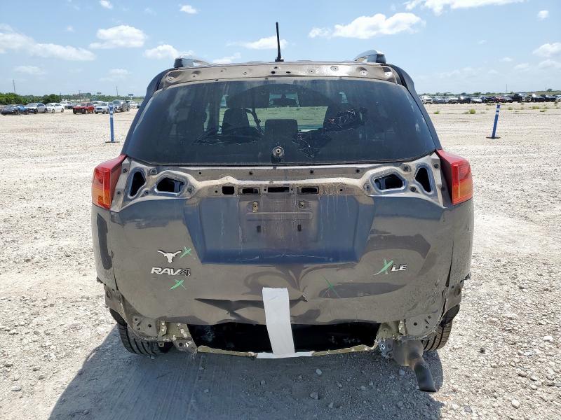 2T3ZFREV4DW013480 - 2013 TOYOTA RAV4 LE GRAY photo 6