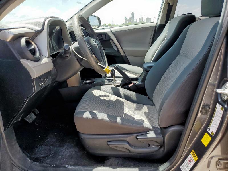 2T3ZFREV4DW013480 - 2013 TOYOTA RAV4 LE GRAY photo 7