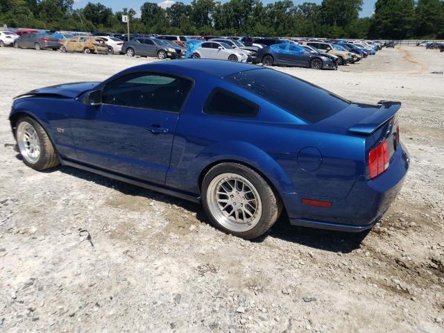 1ZVFT82H675352805 - 2007 FORD MUSTANG GT BLUE photo 2