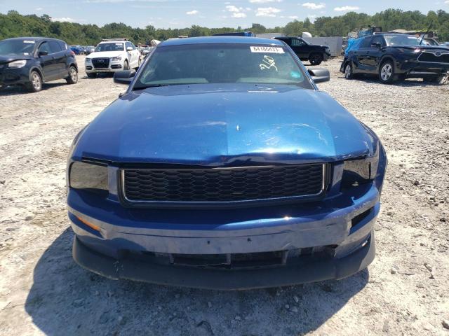 1ZVFT82H675352805 - 2007 FORD MUSTANG GT BLUE photo 5