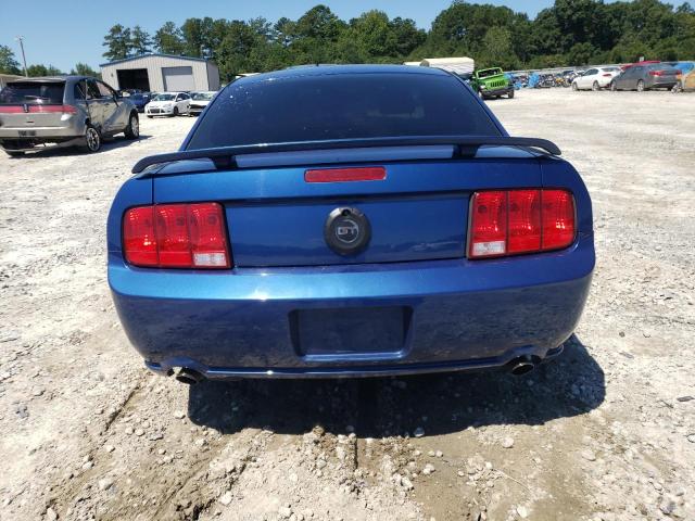 1ZVFT82H675352805 - 2007 FORD MUSTANG GT BLUE photo 6