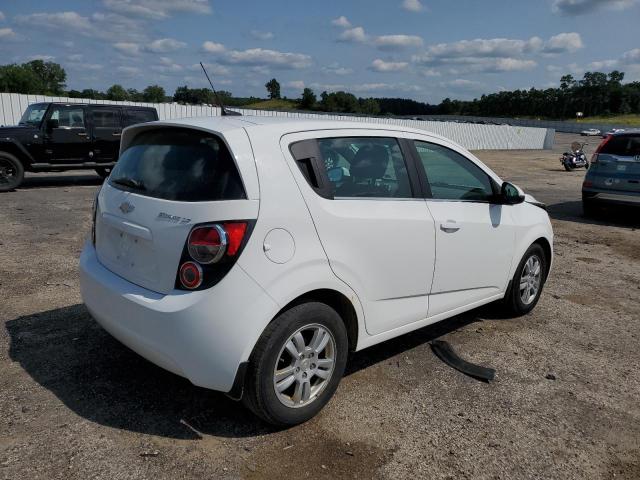 1G1JC6SH4E4225029 - 2014 CHEVROLET SONIC LT WHITE photo 3