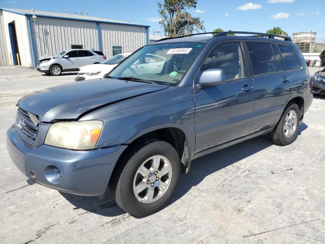 JTEDP21A540003090 - 2004 TOYOTA HIGHLANDER BASE GRAY photo 1