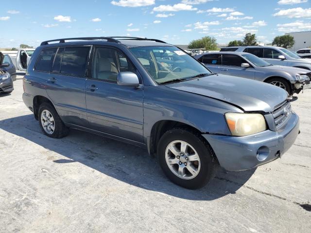 JTEDP21A540003090 - 2004 TOYOTA HIGHLANDER BASE GRAY photo 4