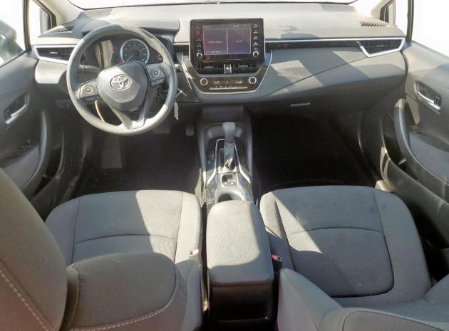 5YFEPRAE5LP127434 - 2020 TOYOTA COROLLA LE BLUE photo 8