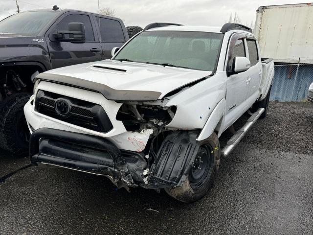 5TFMU4FN5DX017891 - 2013 TOYOTA TACOMA DOUBLE CAB LONG BED WHITE photo 2