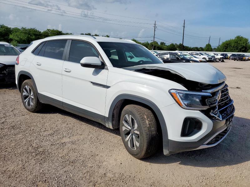 1V2DE2CA9RC264329 - 2024 VOLKSWAGEN ATLAS CROS SE WHITE photo 4