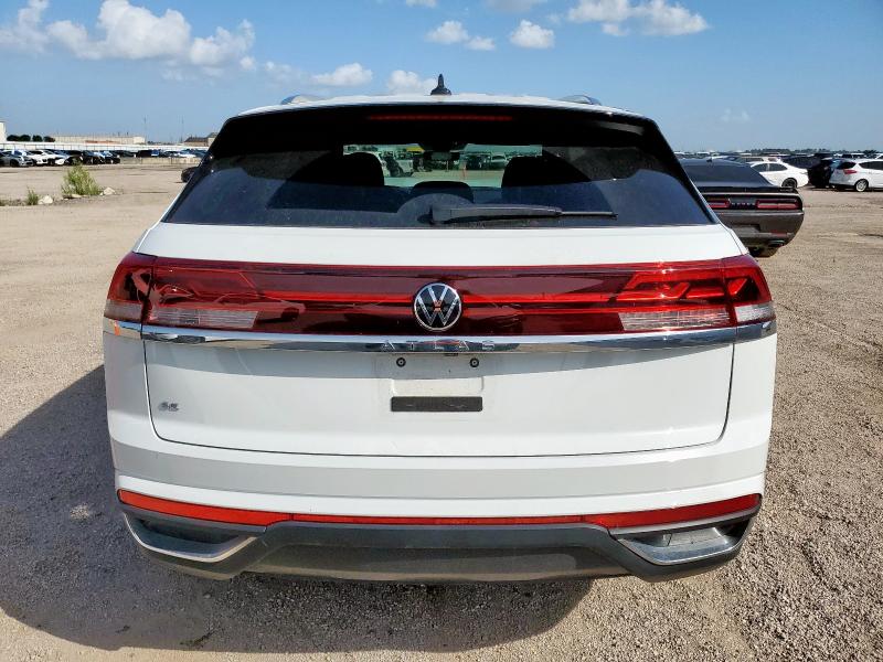 1V2DE2CA9RC264329 - 2024 VOLKSWAGEN ATLAS CROS SE WHITE photo 6