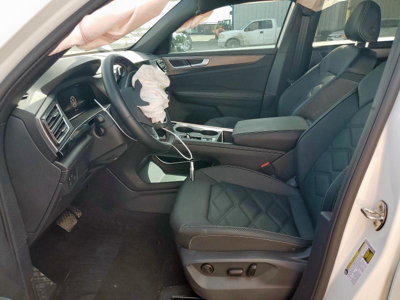 1V2DE2CA9RC264329 - 2024 VOLKSWAGEN ATLAS CROS SE WHITE photo 7