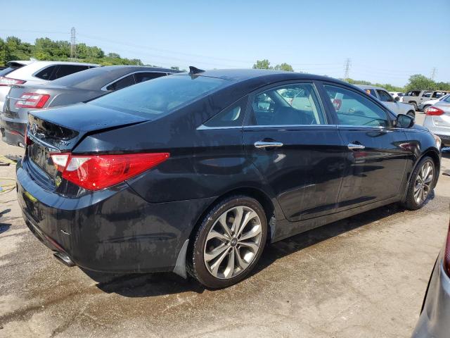 5NPEC4AB6DH719573 - 2013 HYUNDAI SONATA SE BLACK photo 3