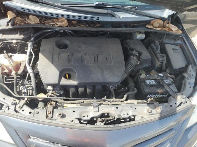 2T1BU4EE7CC904690 - 2012 TOYOTA COROLLA BASE Gri fotoğraf 11