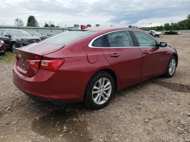 1G1ZD5ST3JF166391 - 2018 CHEVROLET MALIBU LT MAROON photo 3